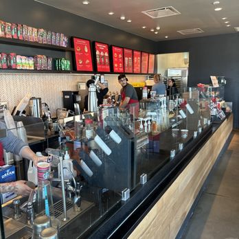Starbucks - customers at the counter of a coffee shop - Coffee & Tea Near Me - Hesperia, California