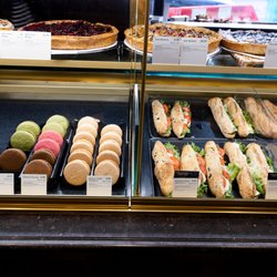 PAUL Covent Garden Le Restaurant de Paul - macarons and sandwiches