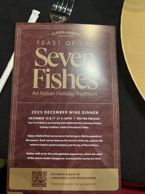 Menu photo 1 Carrabba's Italian Grill Greensboro, NC Menu photo 1 Carrabba's Italian Grill Greensboro, NC