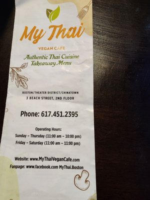 My Thai Vegan Cafe by null