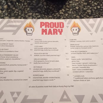 Proud Mary - Food menu - 25/04/15 - Coffee & Tea Near Me - Collingwood, VIC Proud Mary - Food menu - 25/04/15 - Coffee & Tea Near Me - Collingwood, VIC