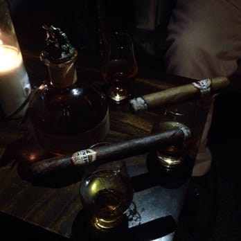 Jimenez Tobacco - Having a Churchill Maduro with Blantons SB Bourbon - Tobacco Shops Near Me - Newark, New Jersey