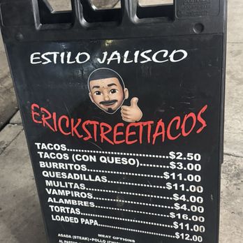 Erick's Street Tacos - Prices - Tacos Near Me - Bakersfield, California Erick's Street Tacos - Prices - Tacos Near Me - Bakersfield, California