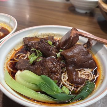 Nan Noodles - S2. Braised Trotter Noodles Original(Mild Spicy)/Chili Soup S2. / - Chinese Near Me - Bellevue, Washington Nan Noodles - S2. Braised Trotter Noodles Original(Mild Spicy)/Chili Soup S2. / - Chinese Near Me - Bellevue, Washington