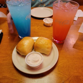 Texas Roadhouse - a plate of hot dogs and a drink - American Near Me - Liverpool, New York