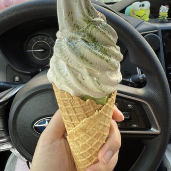 Matcha Cafe Maiko - Jazzmen on top and matcha on the bottom! - Ice Cream & Frozen Yogurt Near Me - Sacramento, California Matcha Cafe Maiko - Jazzmen on top and matcha on the bottom! - Ice Cream & Frozen Yogurt Near Me - Sacramento, California