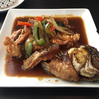 Asia Fusion - Spicy Tilapia. Not very spicy, but delicious nonetheless. - Asian Fusion Near Me - Rochester, Minnesota Asia Fusion - Spicy Tilapia. Not very spicy, but delicious nonetheless. - Asian Fusion Near Me - Rochester, Minnesota