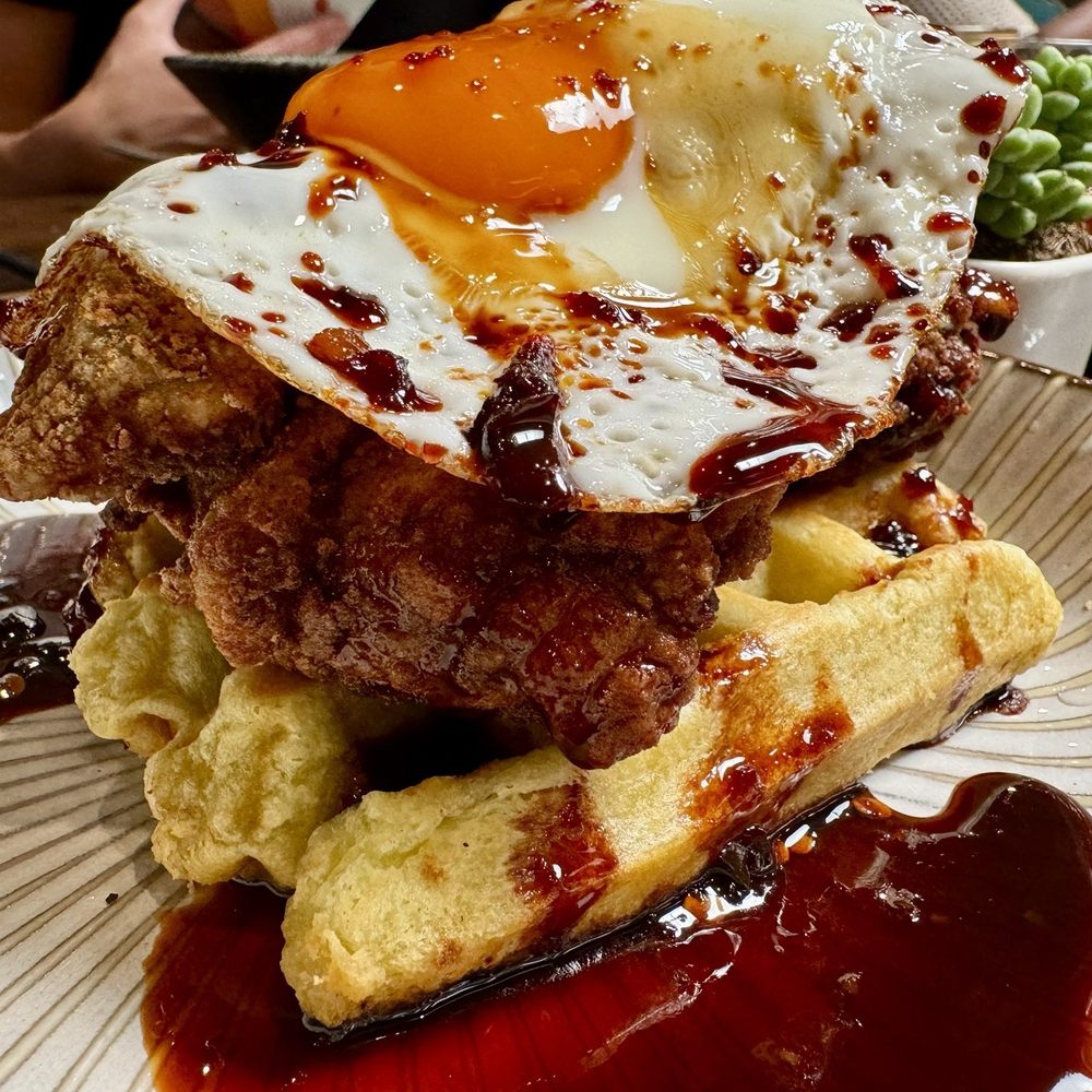 SanDai - Chicken and waffle ($24) - Indonesian Near Me - Walnut Creek, California SanDai - Chicken and waffle ($24) - Indonesian Near Me - Walnut Creek, California