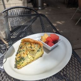 Vegetable quiche