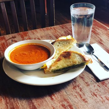 Frothy Monkey - Grilled Cheese Sandwich with a side of tomato soup. - Coffee & Tea Near Me - Franklin, Tennessee
