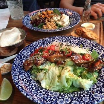 The Alchemist Gastropub - Chicken salad and super food salad. All very delicious - Gastropubs Near Me - Warsaw, MZ The Alchemist Gastropub - Chicken salad and super food salad. All very delicious - Gastropubs Near Me - Warsaw, MZ