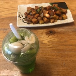 Fresh Fruit Spritzer And Basil Tofu Fresh Fruit Spritzer And Basil Tofu