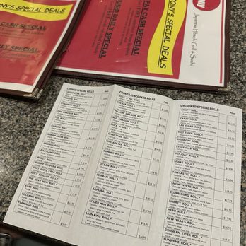 Tony's Japanese Restaurant - Japanese Near Me - Eldersburg, Maryland