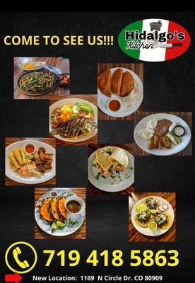 Menu photo 1 Hidalgo's Kitchen Colorado Springs, CO Menu photo 1 Hidalgo's Kitchen Colorado Springs, CO