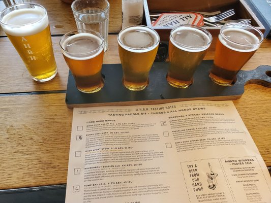 Menu photo 2 All Hands Brewing House Sydney, NSW