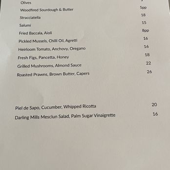 Bella Brutta - Menu - Pizza Near Me - Surry Hills, NSW