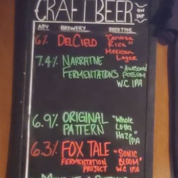 The Last Round Tavern - Beer board - Pizza Near Me - San Jose, California