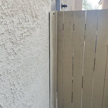 Anytime Painting - What the HOA will though a fit about because it's visible from the road. Overspray galore - Painters Near Me - Los Angeles, California