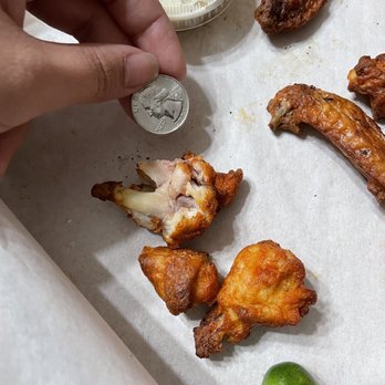 Pizza Go - What is this??? Their Hot Wings REALLY SMALL FOR $9-$10 for 10 wings - Pizza Near Me - Los Angeles, California Pizza Go - What is this??? Their Hot Wings REALLY SMALL FOR $9-$10 for 10 wings - Pizza Near Me - Los Angeles, California