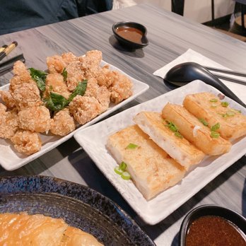 19 GOLD - Popcorn Chicken Crispy Radish Cake - Taiwanese Near Me - Seattle, Washington