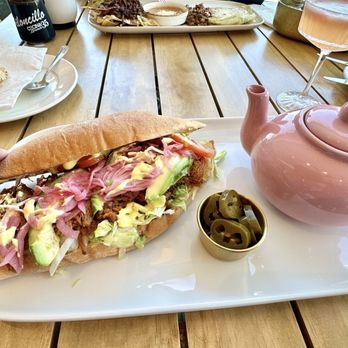 Cocina 35 - TORTA AHOGANA , this is a Big sandwich, lots of meat , and delicious - Breakfast & Brunch Near Me - Coronado, California