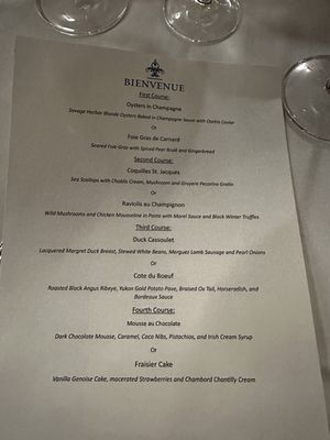Menu photo 1 Bienvenue Restaurant Springdale, AR Menu photo 1 Bienvenue Restaurant Springdale, AR