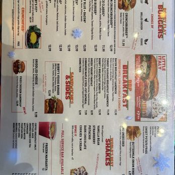 Bobby's Burgers - Menu - Burgers Near Me - Uncasville, Connecticut