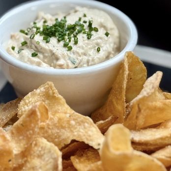 Rough & Tumble - French onion dip and chips - Sports Bars Near Me - Seattle, Washington Rough & Tumble - French onion dip and chips - Sports Bars Near Me - Seattle, Washington
