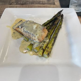 Local Provisions - Salmon with dill cream sauce - Salad Near Me - Newberry, Florida Local Provisions - Salmon with dill cream sauce - Salad Near Me - Newberry, Florida