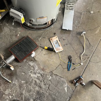 A1 Copper Repipe & Plumbing - 50 gallon Bradford White water heater rebuild in Long Beach - Plumbing Near Me A1 Copper Repipe & Plumbing - 50 gallon Bradford White water heater rebuild in Long Beach - Plumbing Near Me