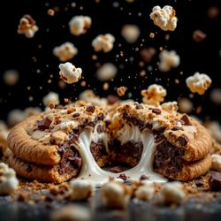 Smores cookie is explosive