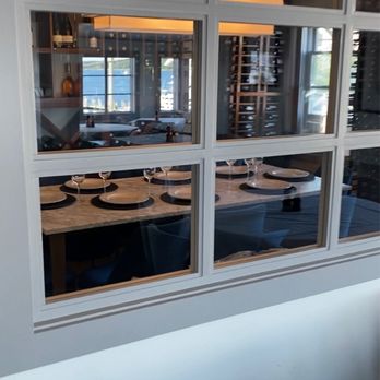 Claudio's Waterfront - This is upstairs. There's a wine room! Bring a jacket it was chilly inside - Seafood Near Me - Greenport, New York Claudio's Waterfront - This is upstairs. There's a wine room! Bring a jacket it was chilly inside - Seafood Near Me - Greenport, New York