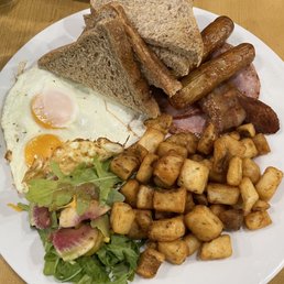 a plate of food
