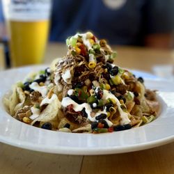 Placerville Public House - The pub nachos........ yum...... get these.....