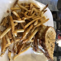 Yummy Brie and bacon. Yummy Brie and bacon.
