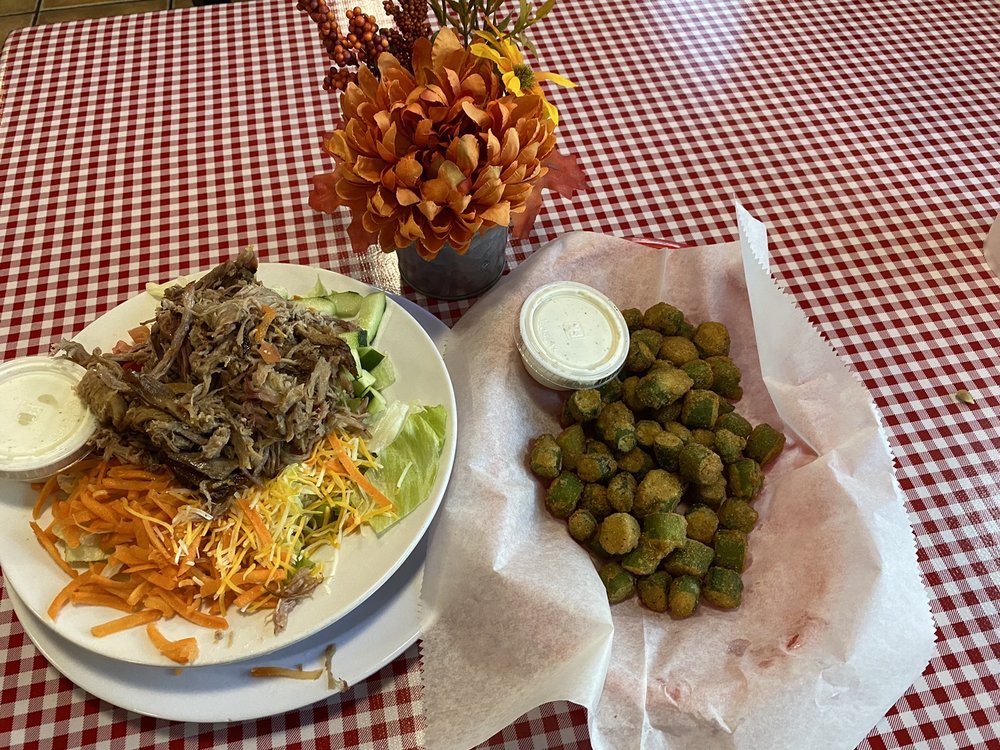 LOG CABIN BBQ 152 Photos & 210 Reviews Barbeque 480 W Hickpochee