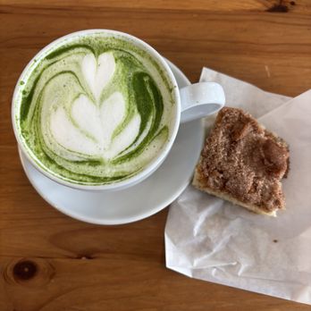 Black Dog Coffeehouse - Matcha and coffee cake - Coffee & Tea Near Me - Lenexa, Kansas Black Dog Coffeehouse - Matcha and coffee cake - Coffee & Tea Near Me - Lenexa, Kansas