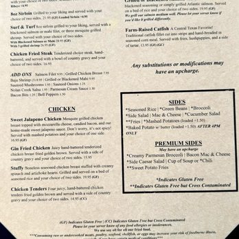 The Gin at Nolan Creek - Steakhouses Near Me - Belton, Texas