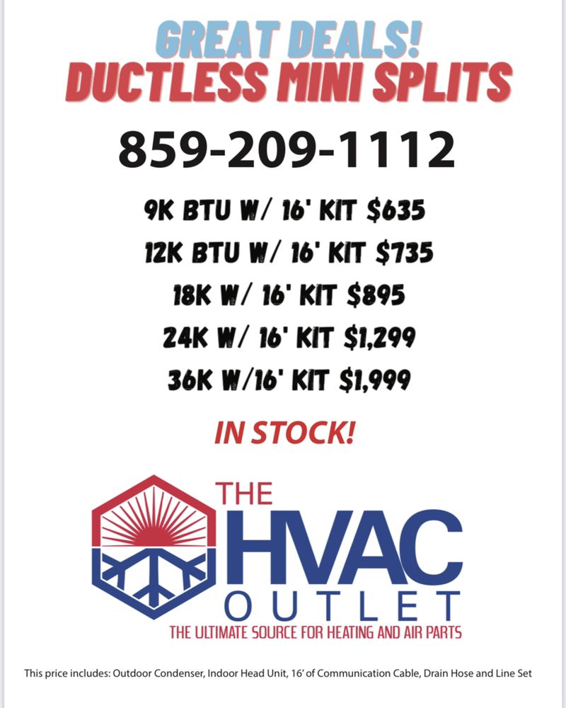 THE HVAC OUTLET Updated August 2024 12 Reviews 308 Fackler St