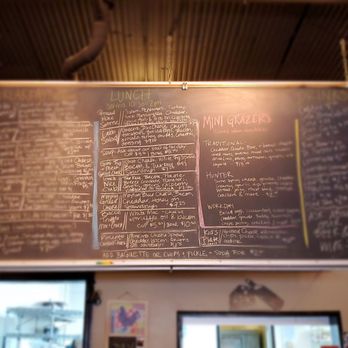 Sisters in Cheese - Menu... didn't mean to blur it. - Cheese Shops Near Me - Madrid, Iowa