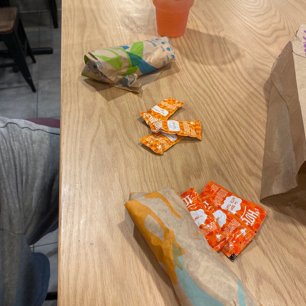 Taco Bell - Gave us the right amount of sauce - Fast Food Near Me - Buena Park, California Taco Bell - Gave us the right amount of sauce - Fast Food Near Me - Buena Park, California
