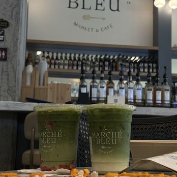 Marché Bleu - Strawberry matcha and Matcha Latte - Coffee & Tea Near Me - Fort Worth, Texas Marché Bleu - Strawberry matcha and Matcha Latte - Coffee & Tea Near Me - Fort Worth, Texas