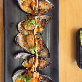 Osaka Sushi - Baked mussles - Sushi Bars Near Me - Adelanto, California
