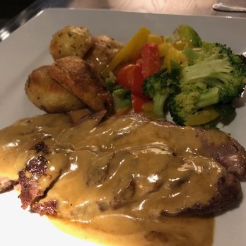 Volterra - Wild Boar Tenderloin with Gorgonzola Sauce - Italian Near Me - Kirkland, Washington
