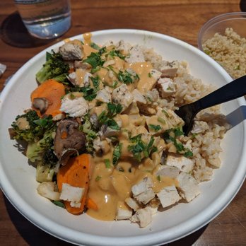 Original ChopShop - Thai Coconut Chicken - New American Near Me - Irving, Texas Original ChopShop - Thai Coconut Chicken - New American Near Me - Irving, Texas