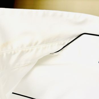 Eldorado Cleaners - Collar showing makeup after processing - Laundry Services Near Me - Las Vegas, Nevada
