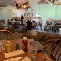 The dining room.