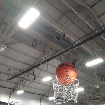 Indiana State Fairgrounds & Event Center - Moving gigantic basketball into goal - Skating Rinks Near Me - Indianapolis, Indiana