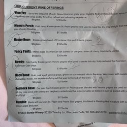 Broken Bottle Winery - Our rating