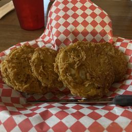 Fried green tomatoes